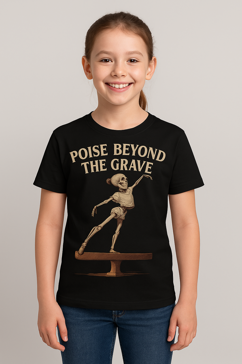 Youth – Poise Beyond the Grave Balance Beam Tee