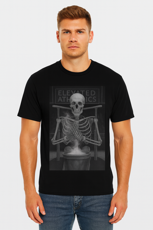 Adult – Chalked Up Skeleton Parallel Bars T-Shirt