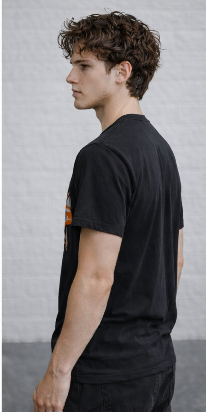 Iron Grip Black T-shirt Adult