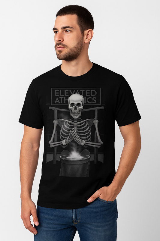 Adult – Chalked Up Skeleton Parallel Bars T-Shirt