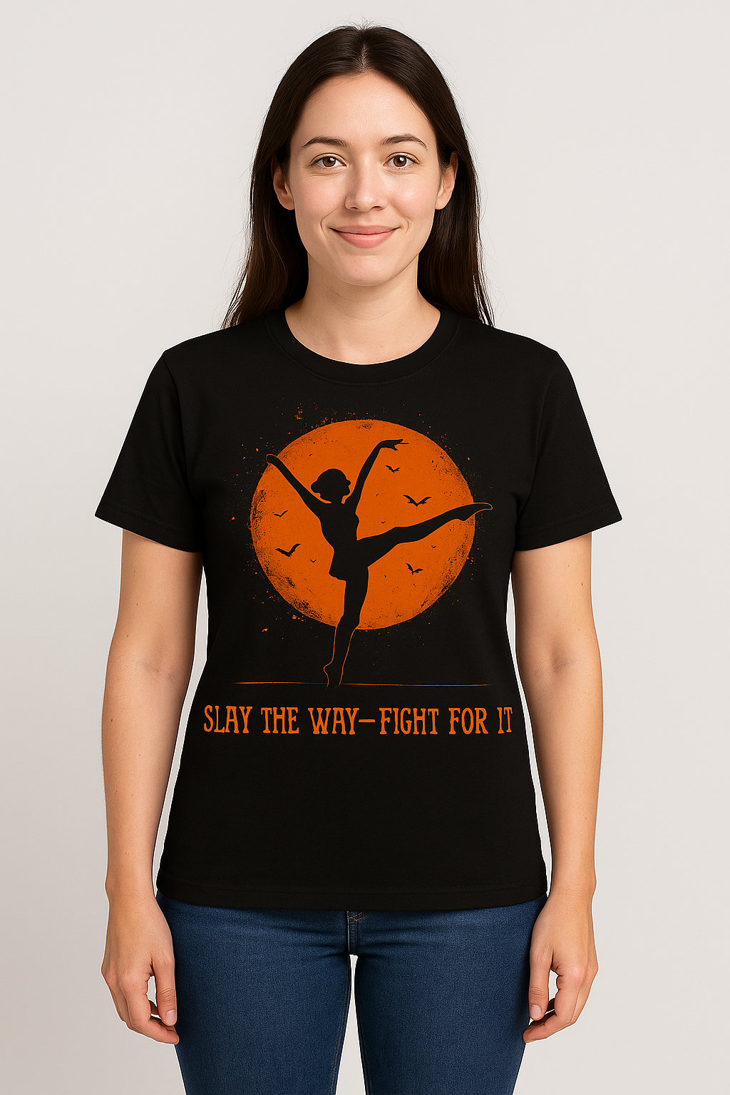 Adult – Slay the Way Balance Beam Tee