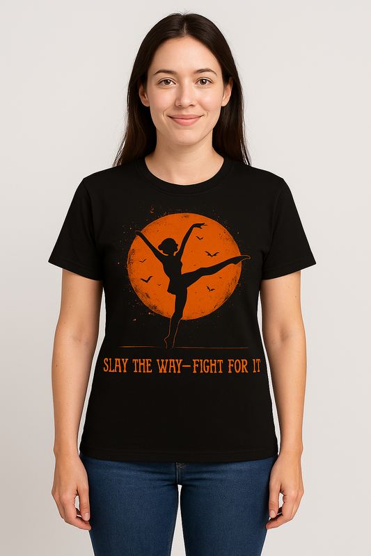 Adult – Slay the Way Balance Beam Tee